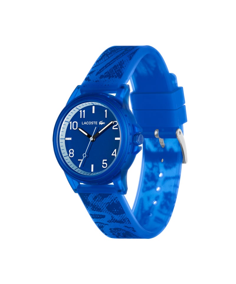 LACOSTE Round Analog Unisex'S Blue Tr90 Case  Watch - Image 1
