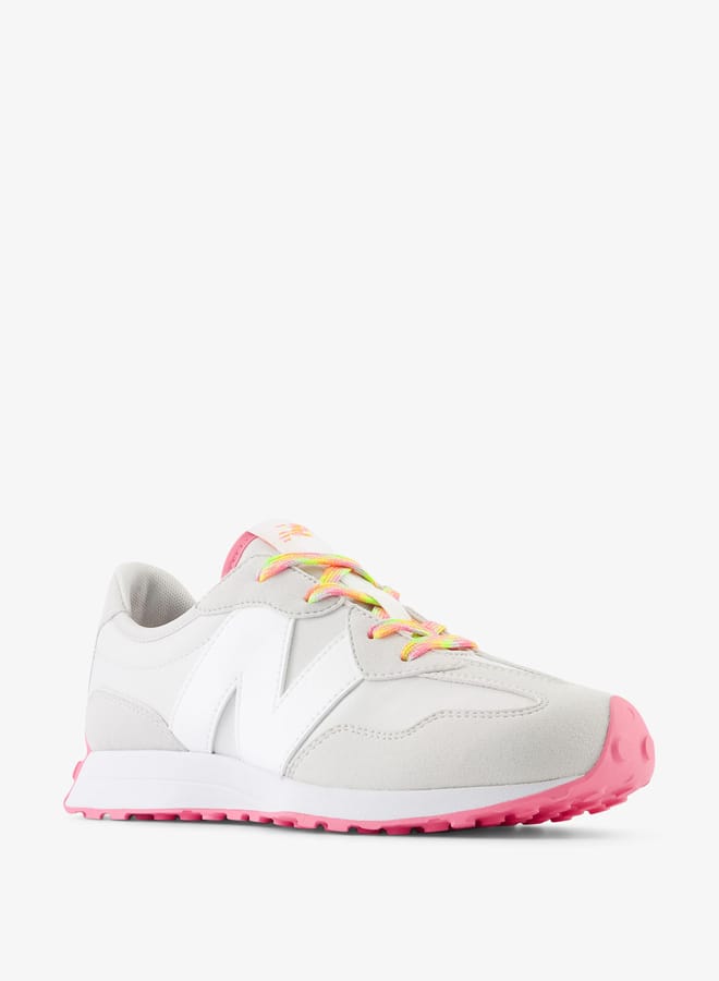 New Balance Boys' Logo Detail Sports Shoes with Lace-Up Closure - Image 1