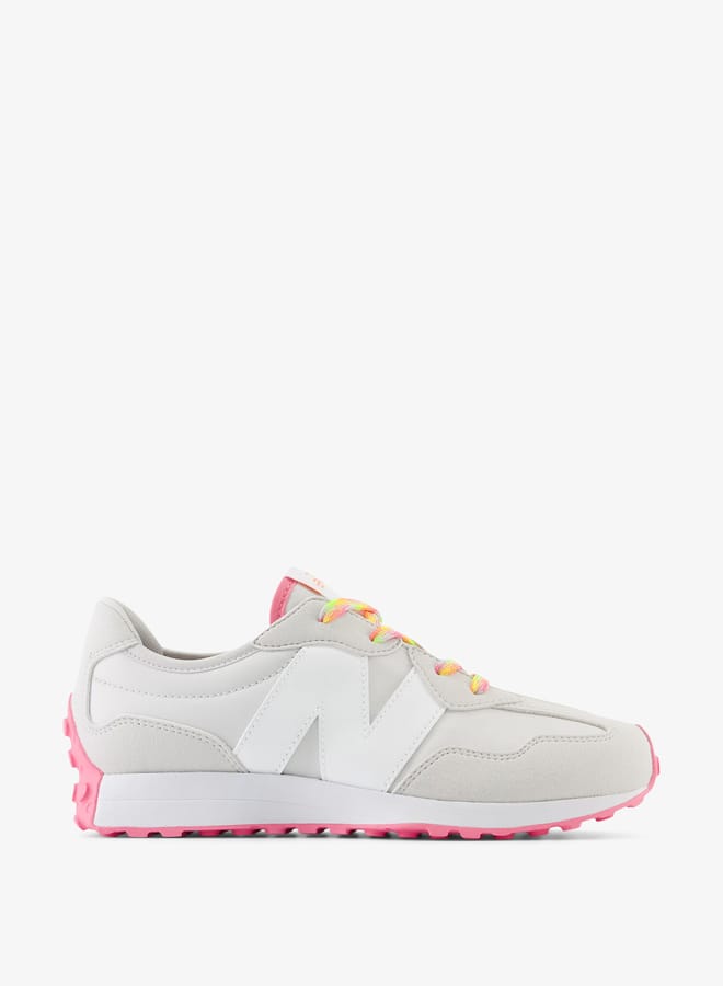 New Balance Boys' Logo Detail Sports Shoes with Lace-Up Closure - Image 2