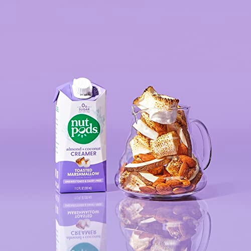 nutpods Toasted Marshmallow Coffee Creamer - Unsweetened Non Dairy Creamer Made from Almonds and Coconuts - Keto Creamer, Whole30, Gluten Free, Non-GMO, Vegan, Sugar Free, Kosher (3-Pack) - Image 5