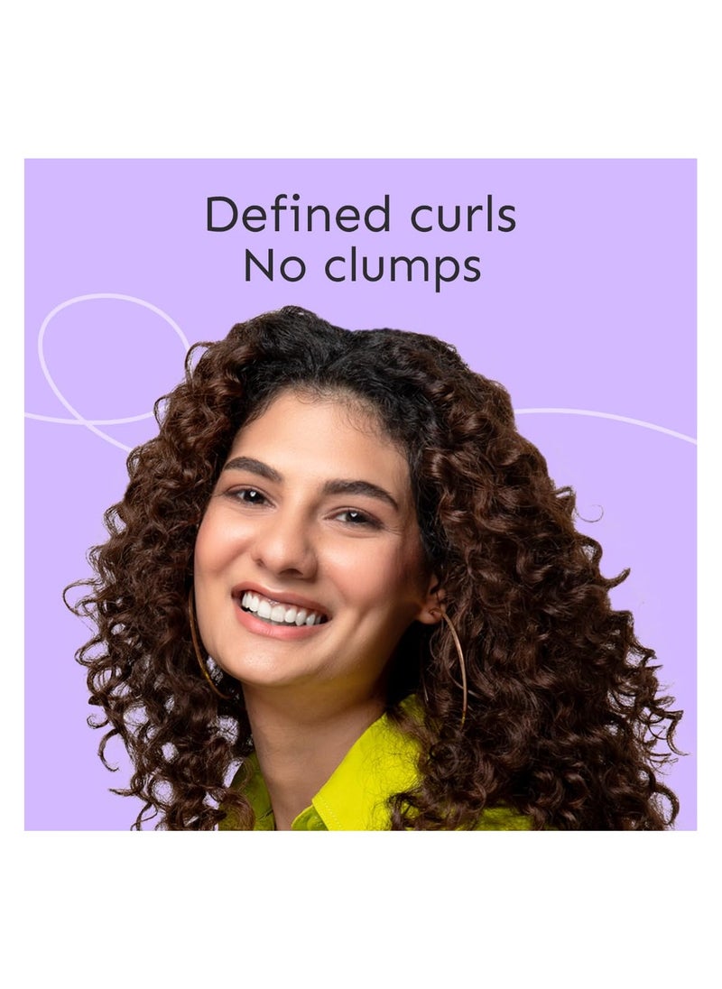 Advanced Curl Care Curly Hair Gel (50 ML) | Abyssinian Seed Oil, Argan Oil, Soy Protein & Aloe Vera | All-Season Curl Definition & Soft, Natural Hold