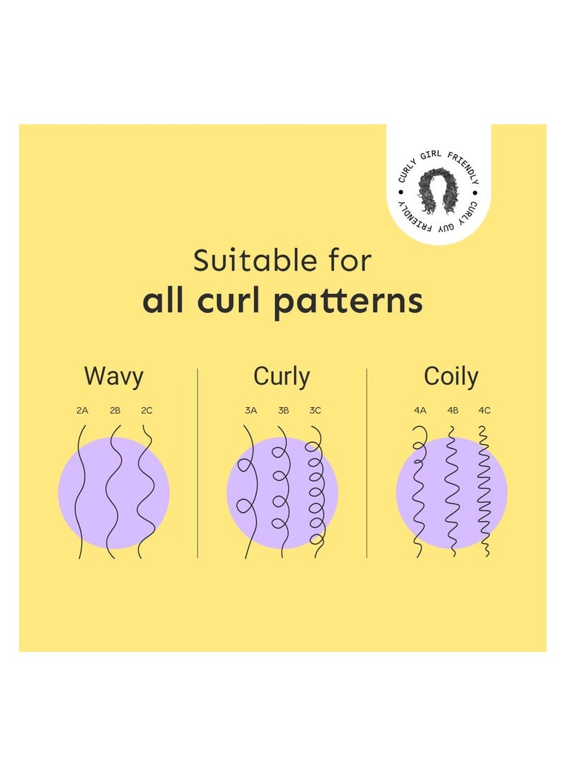 Advanced Curl Care Curly Hair Gel (50 ML) | Abyssinian Seed Oil, Argan Oil, Soy Protein & Aloe Vera | All-Season Curl Definition & Soft, Natural Hold