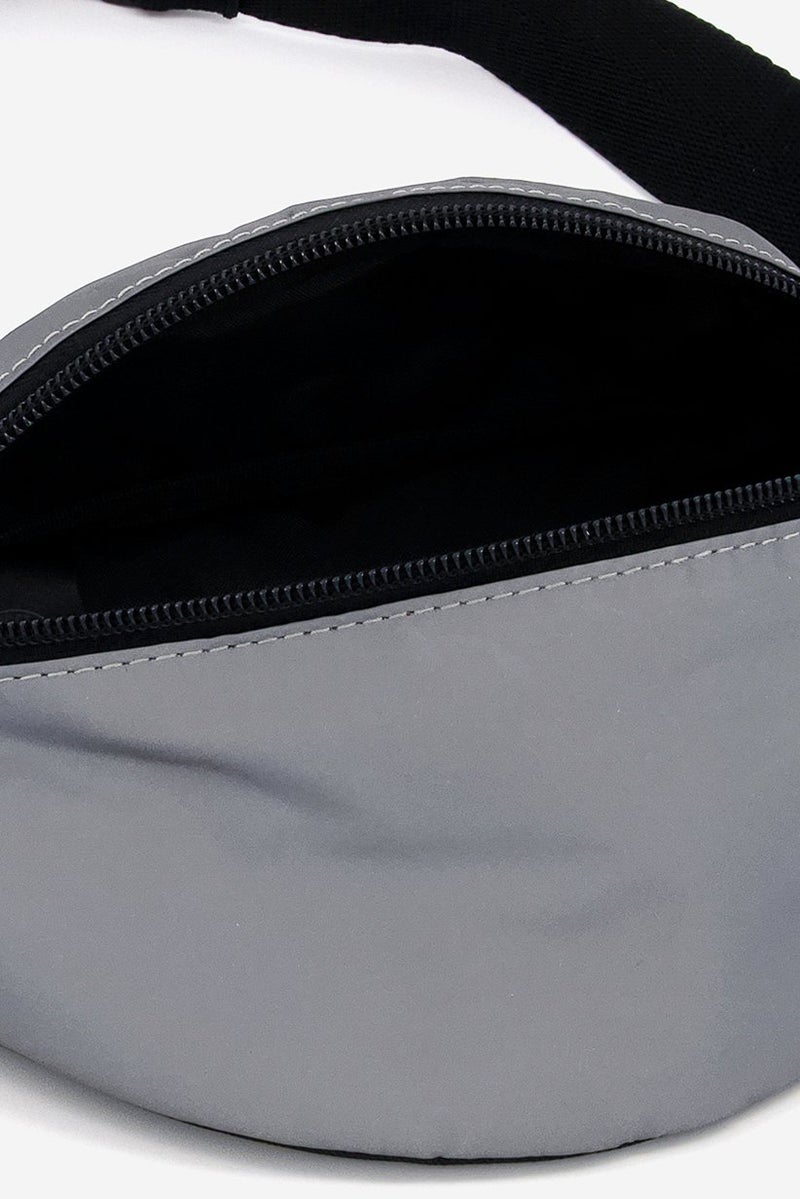 Tchibo Kids Girls Reflective Hip Bag 13 H x 28 L x 7 W cm, Grey - Image 3