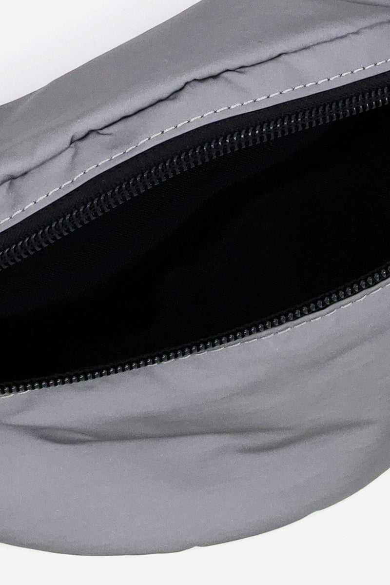 Tchibo Kids Girls Reflective Hip Bag 13 H x 28 L x 7 W cm, Grey - Image 4