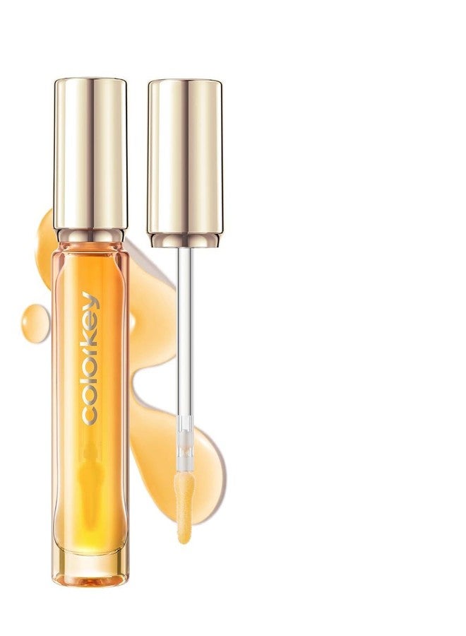 COLORKEY Water Color Changing Lip Oil, Transformative Lip Tint, Hydrating & Plumping, Long-Lasting, Non-Sticky, Water-Resistant, Enriched with Essential Oils (01) - Image 1