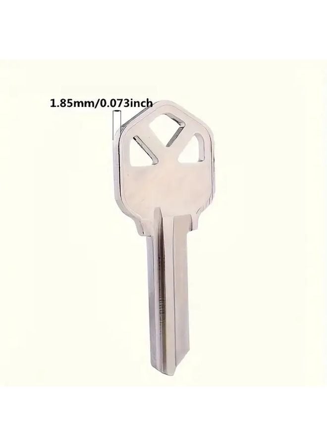 5pcs KW1 Blank Keys Polished Metal Finish For Residential Commercial And Car Locks - Image 5