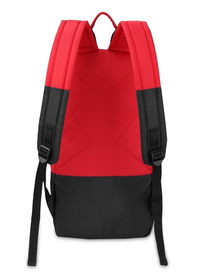 Protecta Deja Vu (2.0) 15.6 Inch 22 L Laptop Backpack | Office, School, College & Travel Bag - Black & Red - Image 4