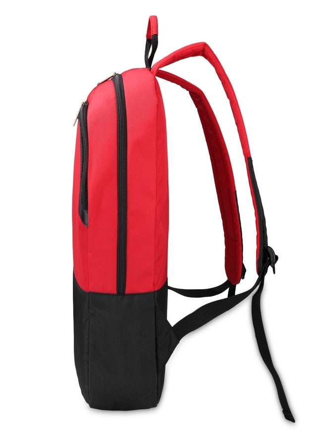 Protecta Deja Vu (2.0) 15.6 Inch 22 L Laptop Backpack | Office, School, College & Travel Bag - Black & Red - Image 3