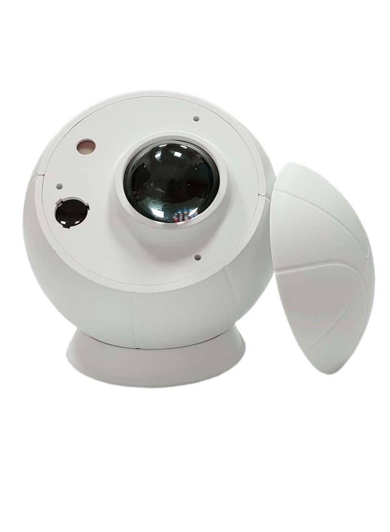 Star Projector, Remote Control Nebula Projection Light, Energy Saving LED Starry Sky Night Light, Projector Lamp With Brightness Adjustment For Bedroom, (1pc, White)  - Image 1