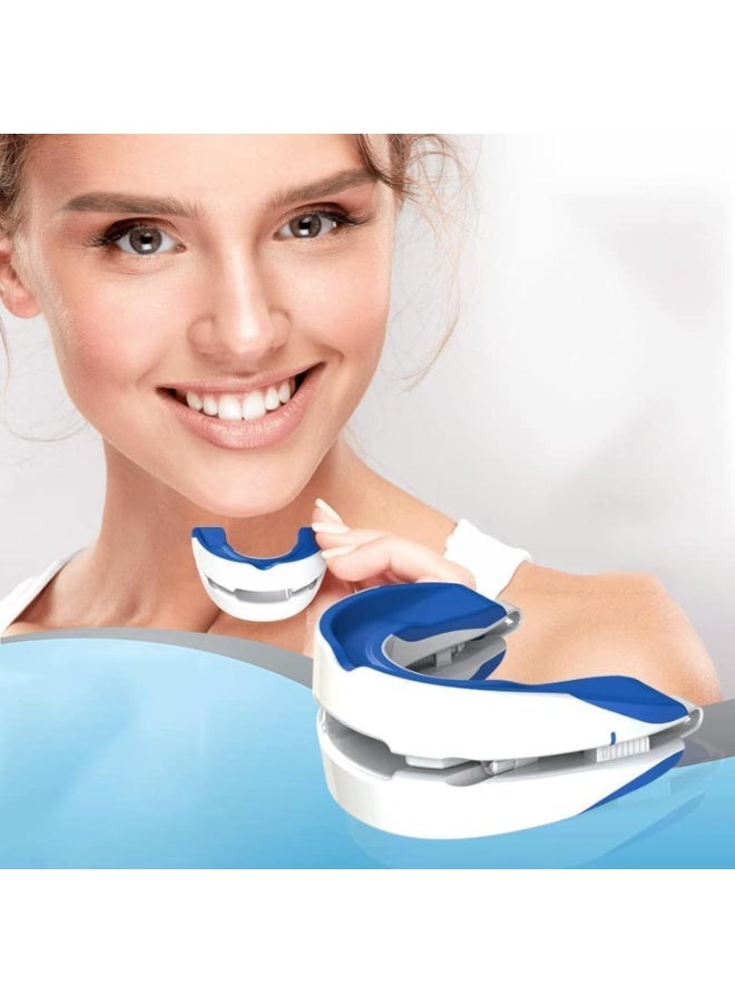 Anti Snoring Device Mouthpiece, Adjustable Mouth Type Silicone Anti Snoring Device, Anti Grinding Braces Snoring Device, Help Sleep at Night, for Prevent Snoring and Snoring - Image 1