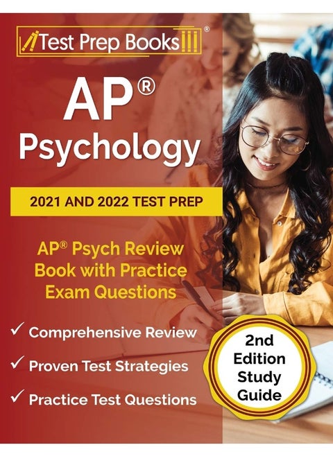 AP Psychology 2021 and 2022 Test Prep: AP Psych Review Book with Practice Exam Questions [2nd Edition Study Guide]