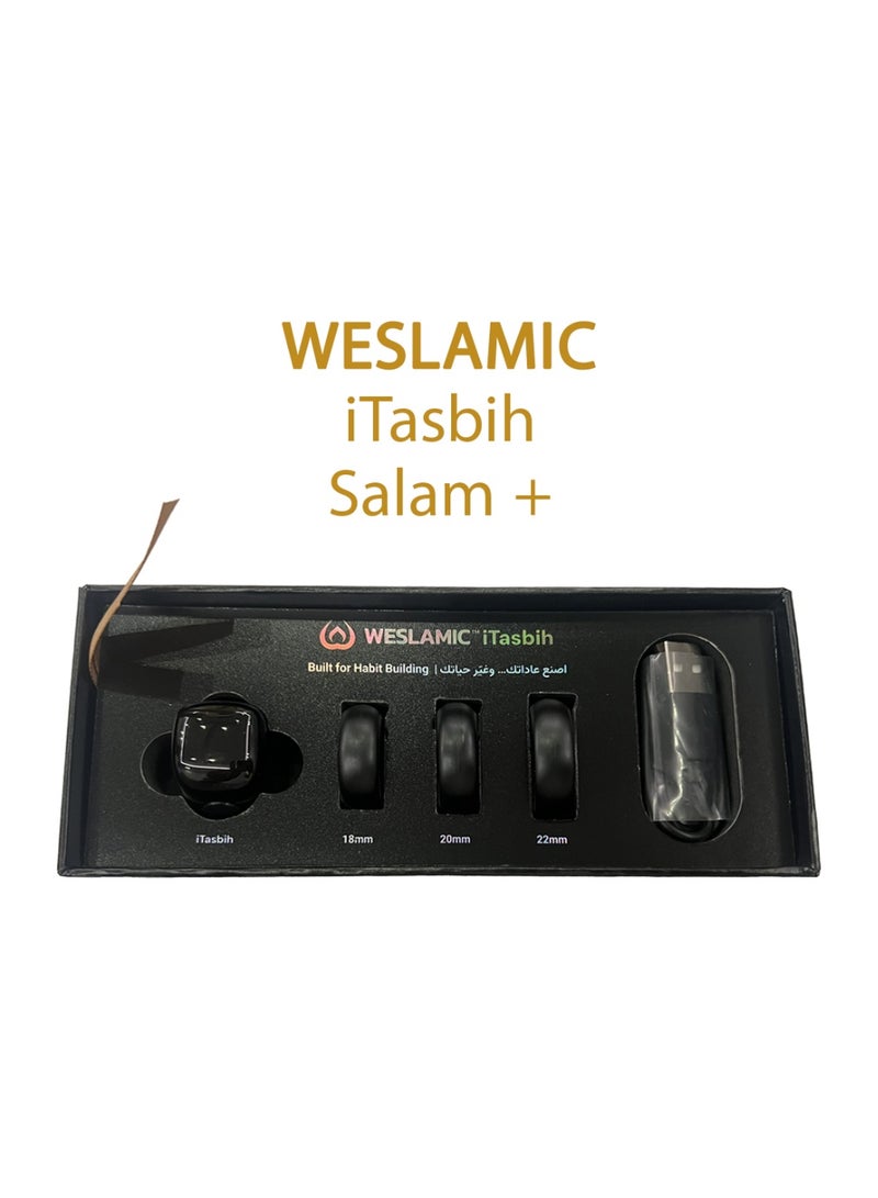 WESLAMIC iTasbih Smart Digital Rosary Ring in 3 Sizes - Image 3