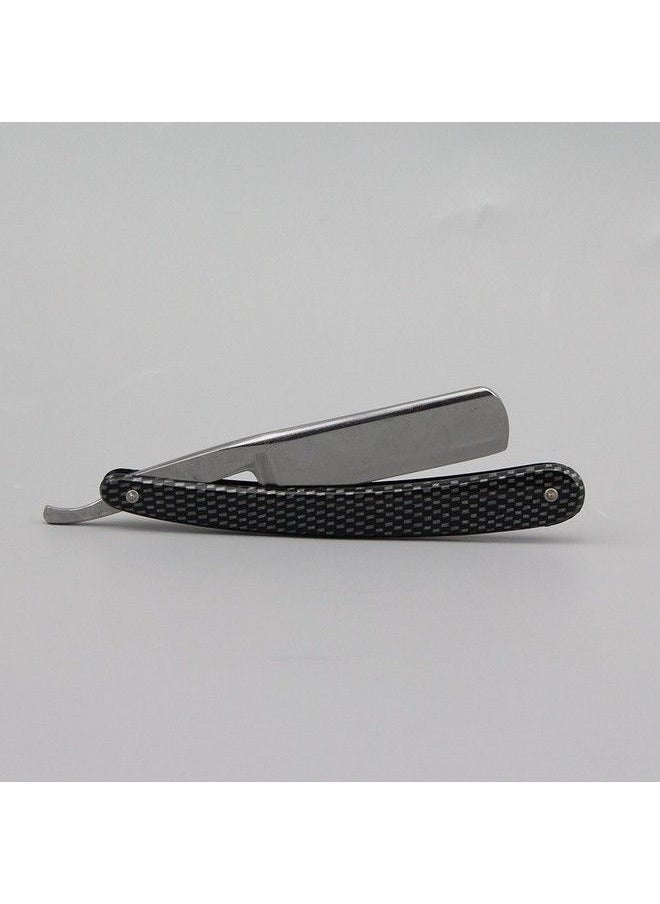 GOLD DOLLAR Shaving Cut Throat Straight Razor Color Silver and Black  - Image 4