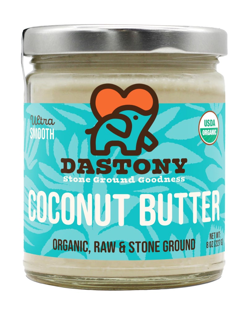 Dastony Organic Raw Coconut Butter, 8 oz | Only One Ingredient | Vegan, Paleo and Keto Friendly, Non GMO, Gluten-free - Pack of 1 - Image 1