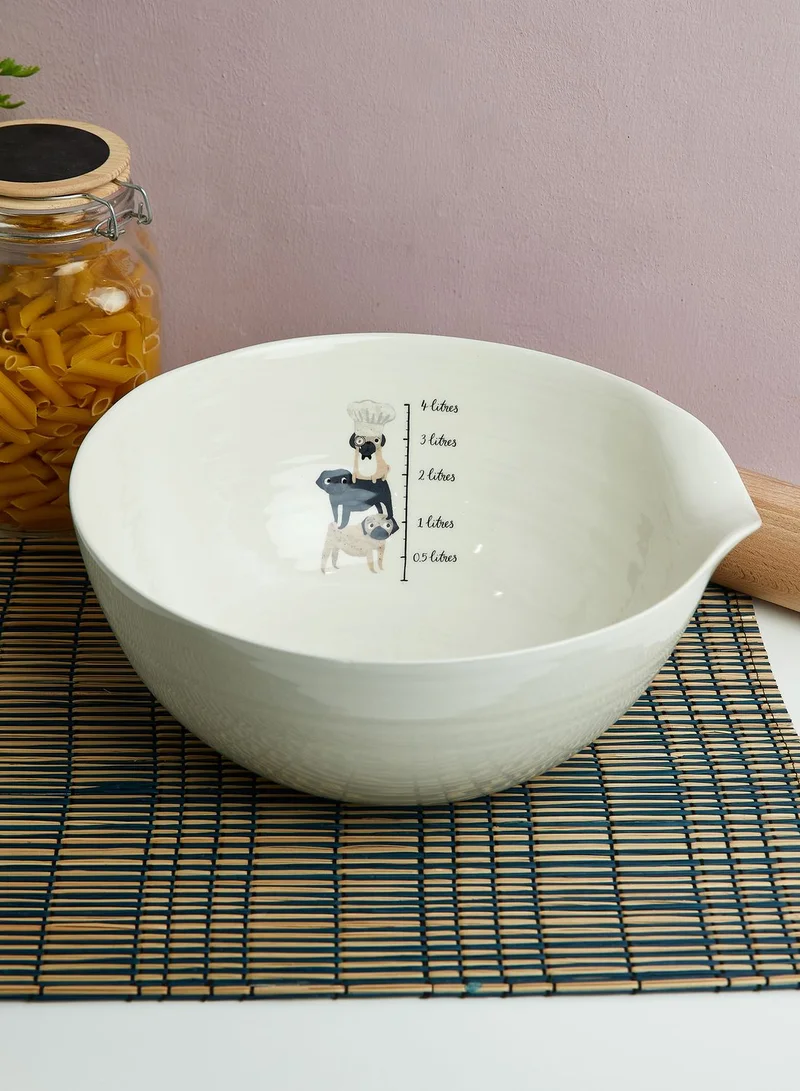 Fenella Smith London Pug Mixing Bowl