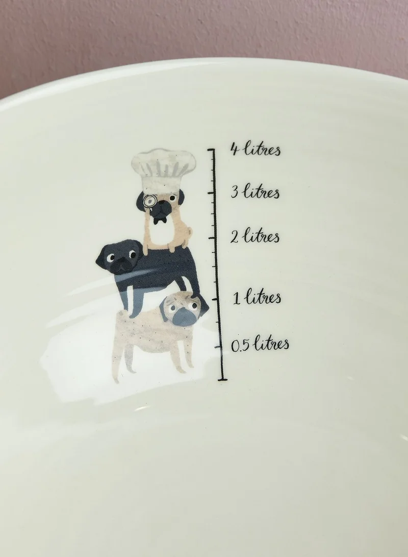 Fenella Smith London Pug Mixing Bowl