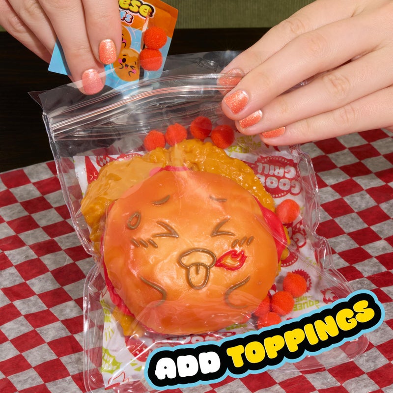 Just Play Ooey Gooey Gooey Grill Chicken BBGoo Set with Toppings  Super Soft and Squishy Play Food  Fidget and Sensory Toy for Kids  Girls  Boys  Ages 3 and Up by Just Play - Image 3