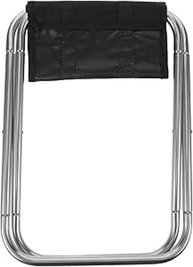 Portable Folding Aluminum Alloy Camping Stool Lightweight Outdoor Seat For Travel - Image 1