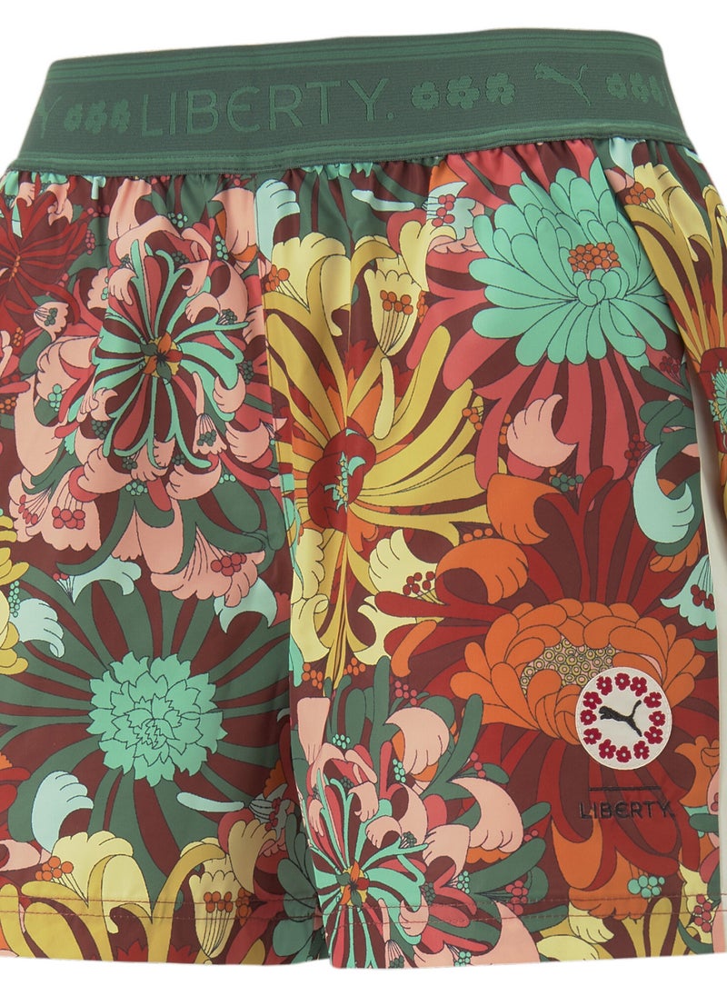 PUMA - x LIBERTY Womens Printed Shorts - Image 1