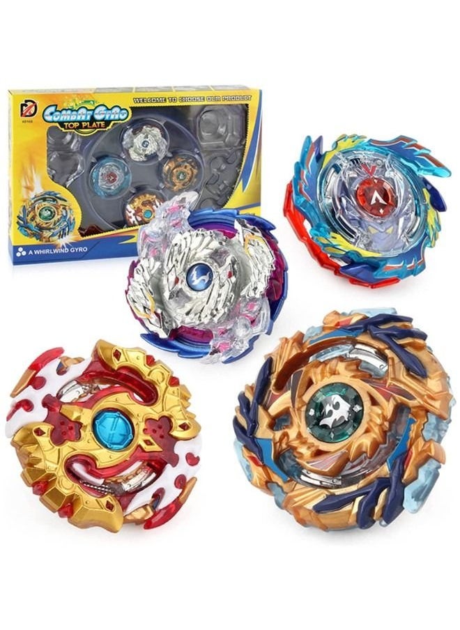 Generic 4 in 1 Beyblade Battling Top Fusion Metal Master Rapidity Fight  - Image 1