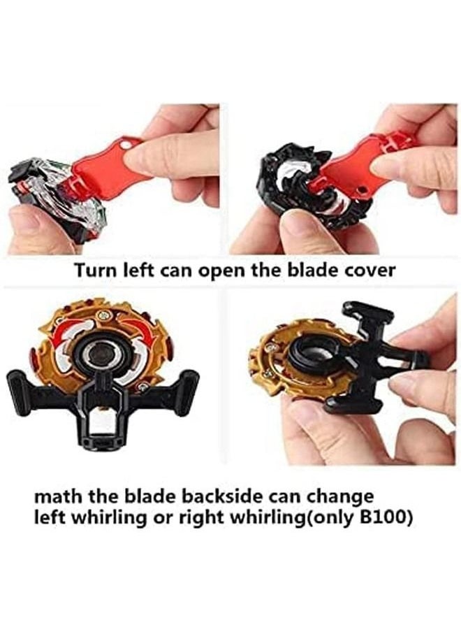 Generic 4 in 1 Beyblade Battling Top Fusion Metal Master Rapidity Fight  - Image 5