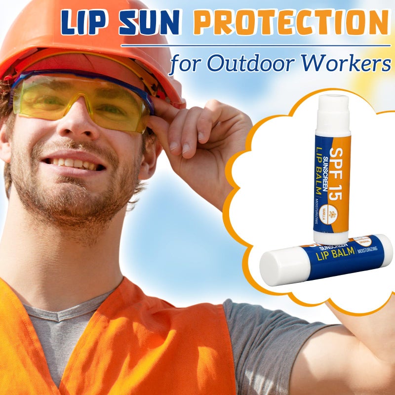 Dimsile 25 Pcs Sunscreen Lip Balms Bulk Spf 30 Lip Balms Sticks with Sunscreen Teacher Nurse Volunteer Employee Appreciation Gifts Bulk Staff Team End of Year Coworkers Gifts for Women Men - Image 4
