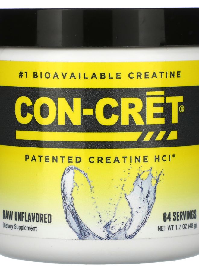 Patented Creatine HCl Raw Unflavored 1.7 oz (48 g)