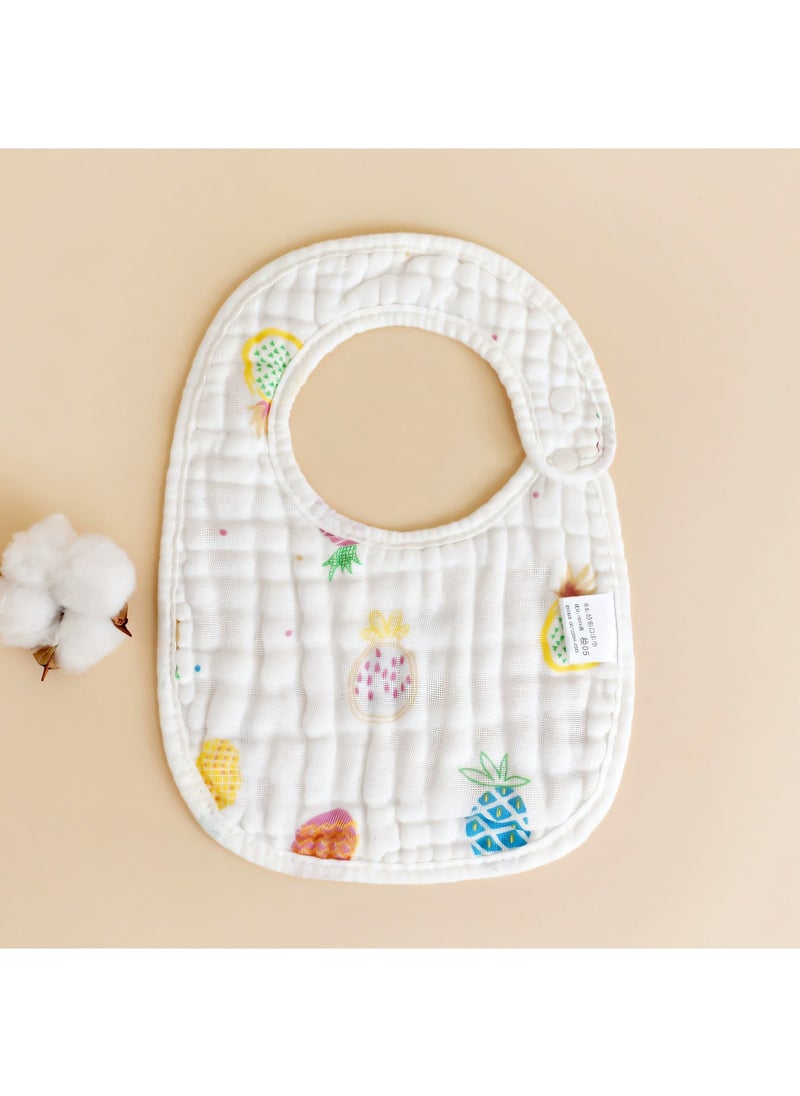 Umiwin Pack Of 4 Baby Cotton Bib Set  - Image 4
