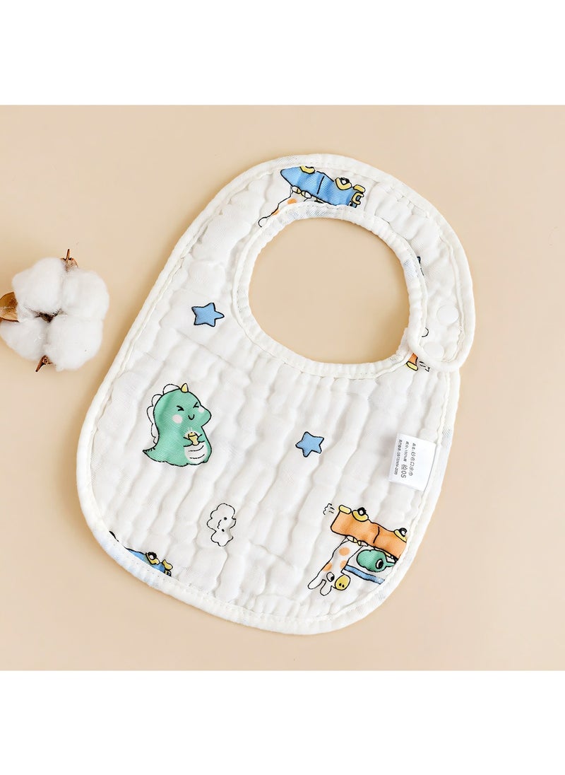 Umiwin Pack Of 4 Baby Cotton Bib Set  - Image 5