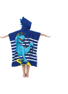 CMGTYYD CMGTYYD  Plus Size Kids Bath Towel for 5-12 Years Toddler, Microfiber Bath Towel Super Soft, Robe Poncho Bathrobe,Boys and Girls Hooded Towels Bath Robe for Kids(Suitable height: 110-155cm)  - Image 3