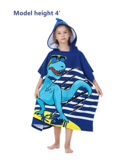 CMGTYYD CMGTYYD  Plus Size Kids Bath Towel for 5-12 Years Toddler, Microfiber Bath Towel Super Soft, Robe Poncho Bathrobe,Boys and Girls Hooded Towels Bath Robe for Kids(Suitable height: 110-155cm)  - Image 4