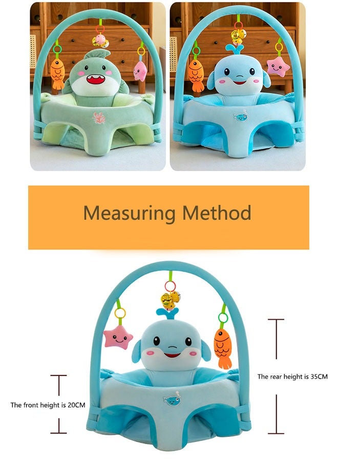 OASIS DESERT Baby Sofa Learn Sitting Chair Nursery Support Seat Pillow Protector Plush Cushion Infant Sitting Chair Baby Support Seat With Plush Toys For Infants Play - Image 4