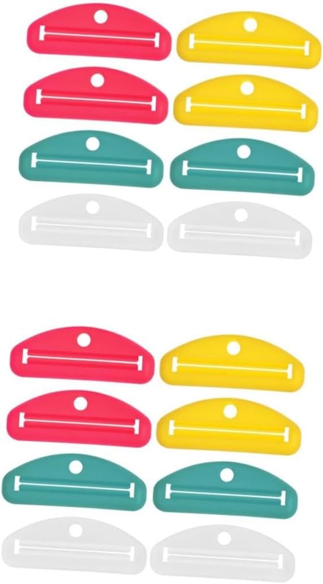 2 Pack Portable Toothpaste Tube Squeezer Easy To Use Tube Roller For Travel - Image 1
