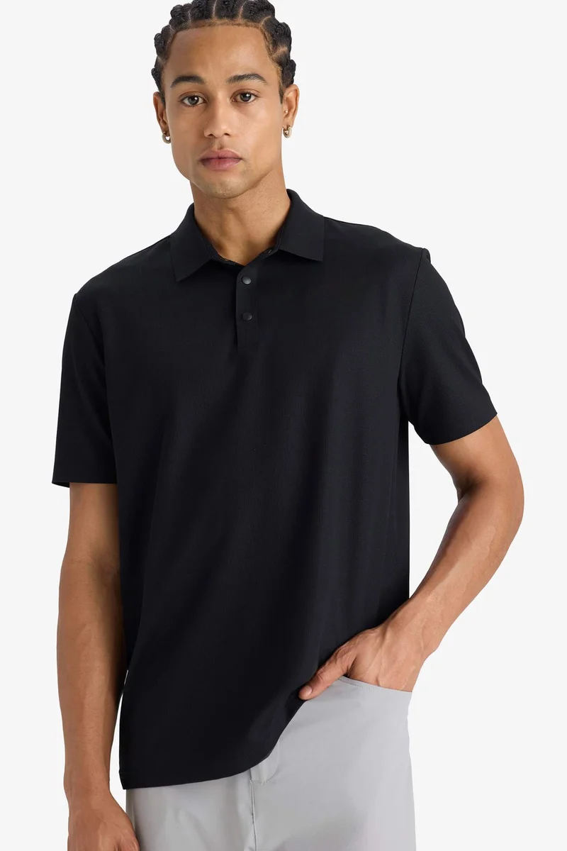ديفاكتو DeFactoFit Standard Fit Sports Polo Shirt