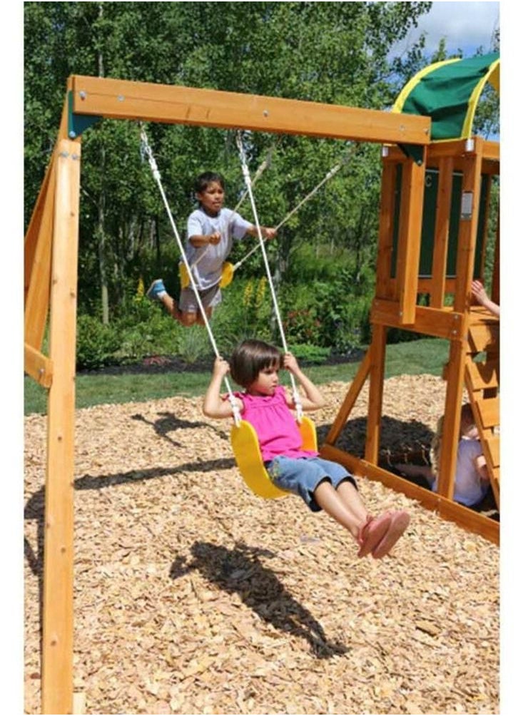 KidKraft Ainsley Outdoor Playset with Swing Set  - Image 4
