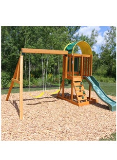 KidKraft Ainsley Outdoor Playset with Swing Set  - Image 2