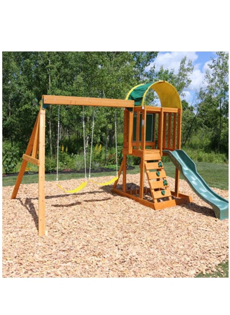 KidKraft Ainsley Outdoor Playset with Swing Set  - Image 2