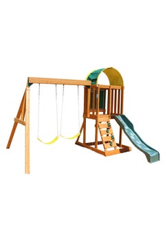 KidKraft Ainsley Outdoor Playset with Swing Set  - Image 1