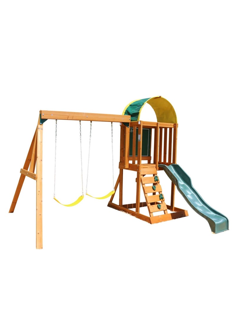 KidKraft Ainsley Outdoor Playset with Swing Set  - Image 1