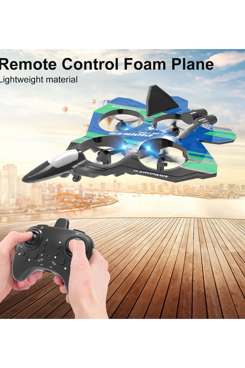 هوديوس طائرة التحكم عن بعد 2.4G المقاتلة هواية طائرة شراعية طائرة رغوة اللعب RC بدون طيار أطفال هدية - Image 2