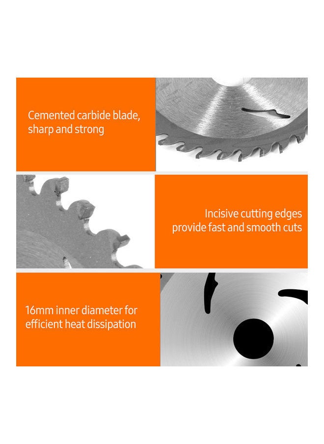 NIBEMINENT 4Inch Wood Cutting Blade Silver  - Image 3