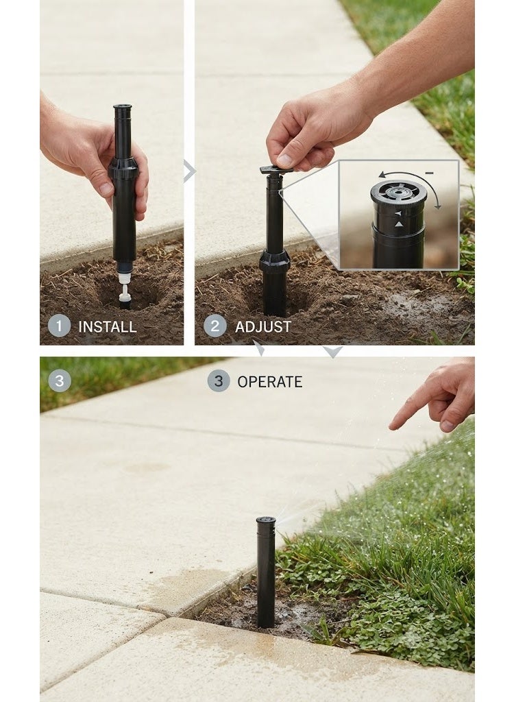Rainbird Pop-Up Spray Head Sprinklers - Image 2