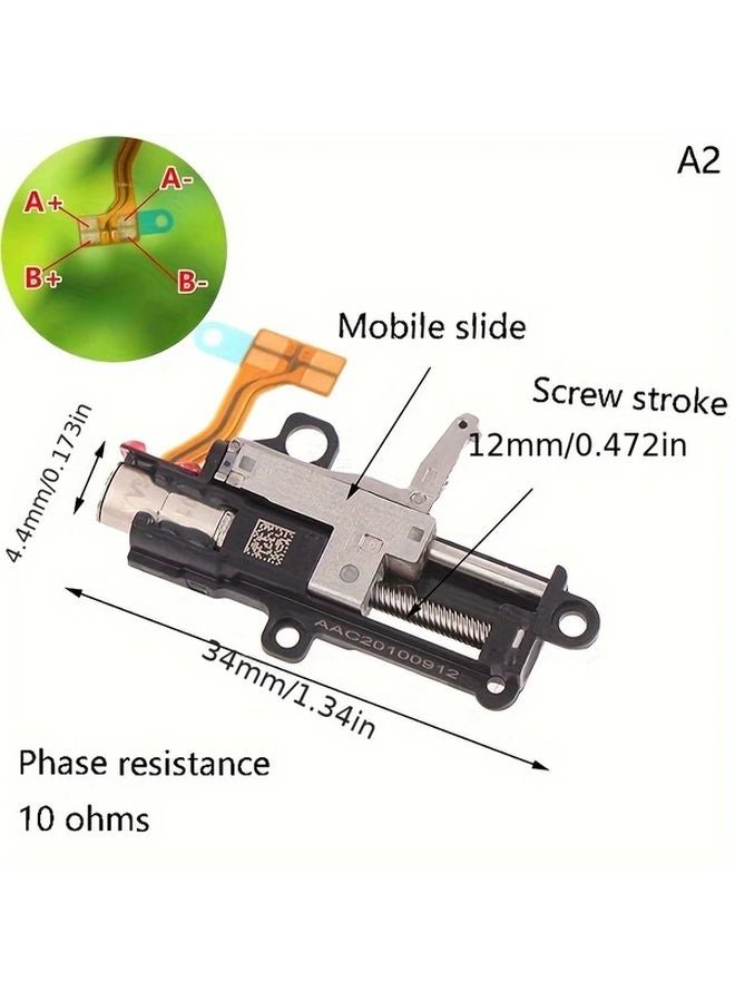 نموذج A2 محرك تروس كوكبية دقيق مشغل خطي صغير محرك تيار مستمر 3 فولت خطوي - Image 1
