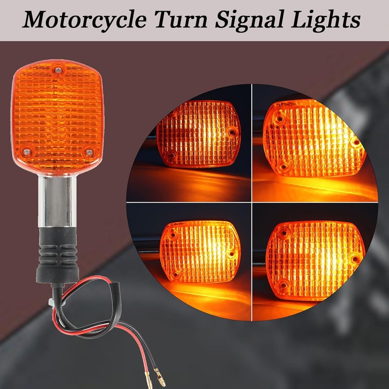 LABLT Motorcycle Turn Signal Blinker Lights for Honda Shadow VT Steed Rebel 250 Magna - Image 3