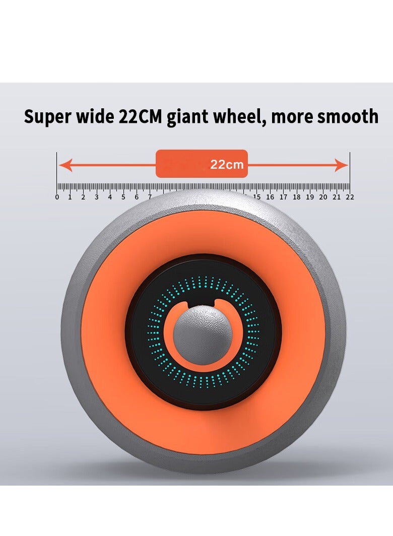 GULFLINK Home Fitness Equipment Smart Abdominal Muscle Wheel Grey - Image 2