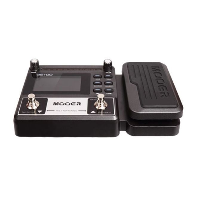 MOOER GE100 Guitar Multi-Effects Processor, Built-in Expression Pedal, 180s Looper, Drum Machine, 66 Effect Types, Beginner All-in-one Guitar Effect  Pedal - Image 2