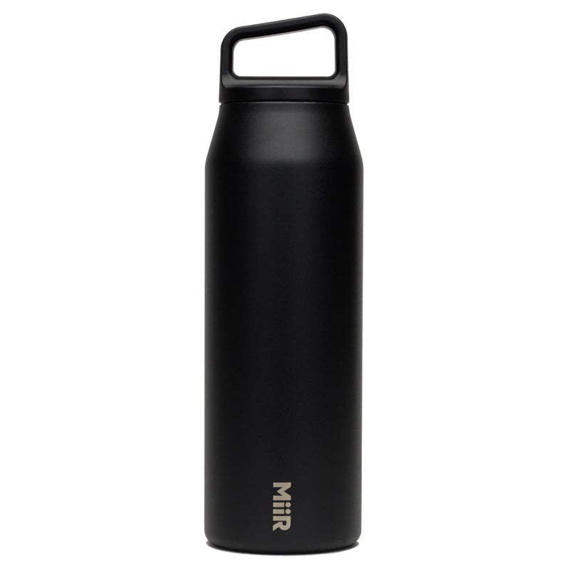 MiiR Wide Mouth Water Bottle  32oz Insulated Water Bottle in Stainless Steel with Double Wall Vacuum Insulation Leakproof Design Keeps Drinks Hot or Cold