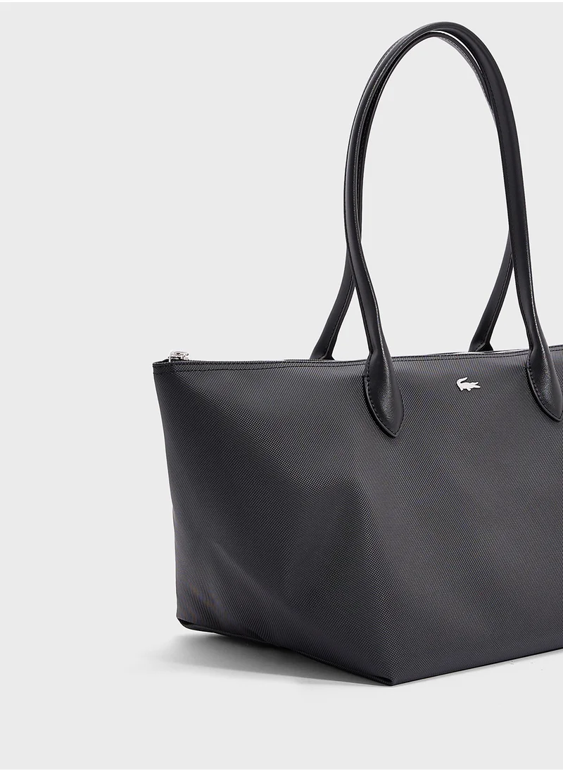LACOSTE Essentials Top Handle Zip Over Tote
