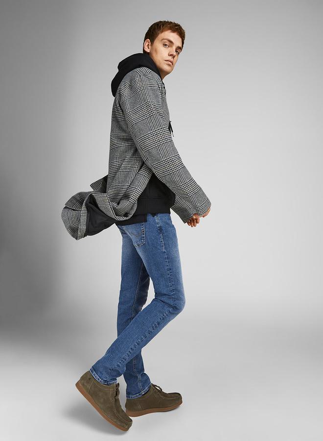 JACK & JONES Glenn Light Wash Mid Rise  Jeans - Image 4