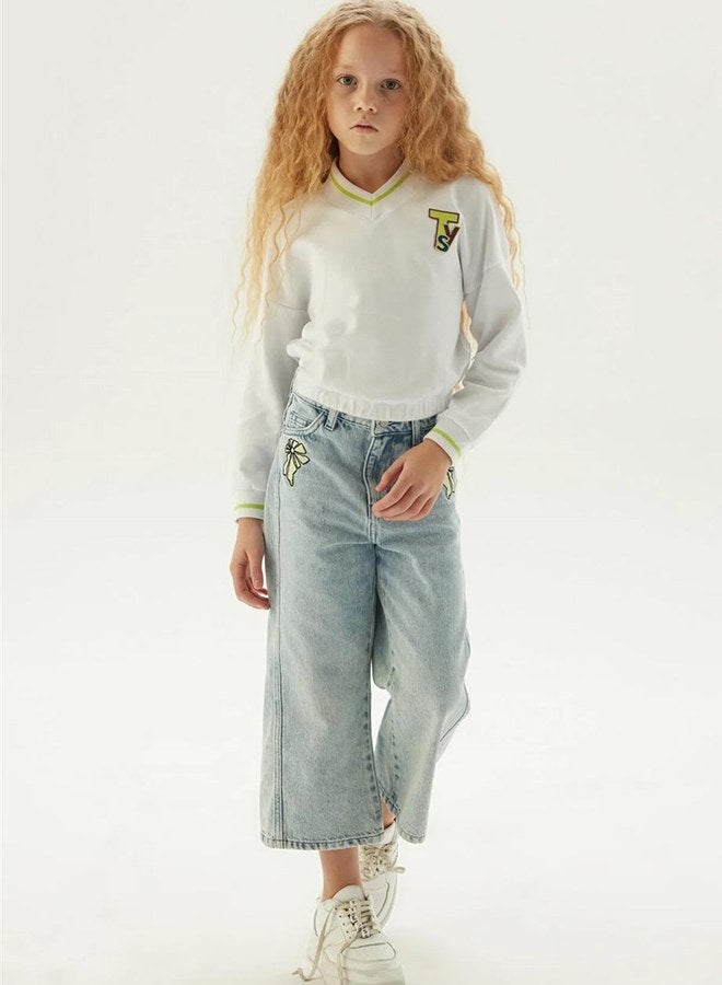 TYESS Tyess Girl Denim Trousers  - Image 1